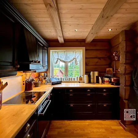 Feriehus Large Log At With Sauna, Fireplace And Panoramic View Sjusjøen