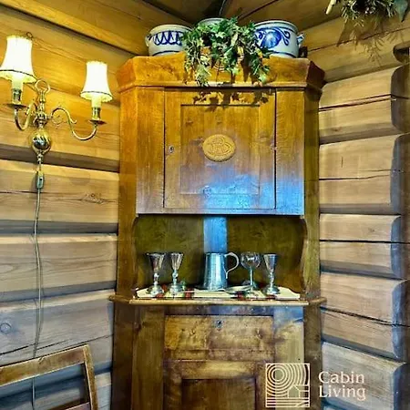 Large Log At With Sauna, Fireplace And Panoramic View *