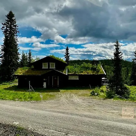 Large Log At With Sauna, Fireplace And Panoramic View Sjusjøen