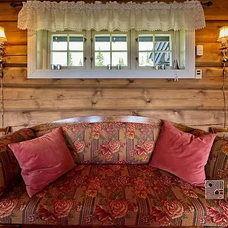 Casa vacanze Large Log At With Sauna, Fireplace And Panoramic View