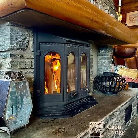 Large Log At With Sauna, Fireplace And Panoramic View * Sjusjøen